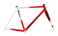 Vigorelli Steel - 80s Team Red and White - Framekit